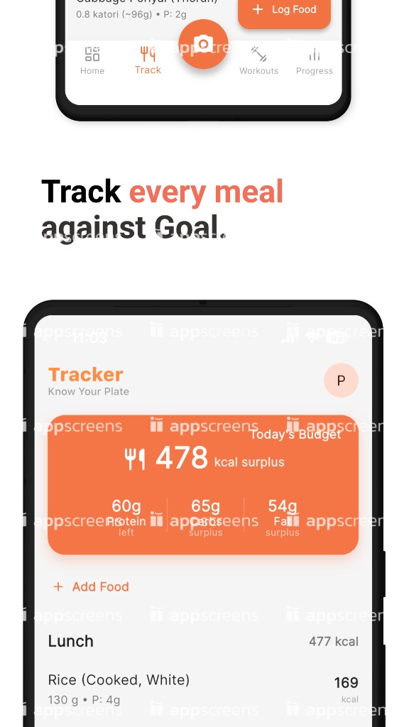 Tracking Screen